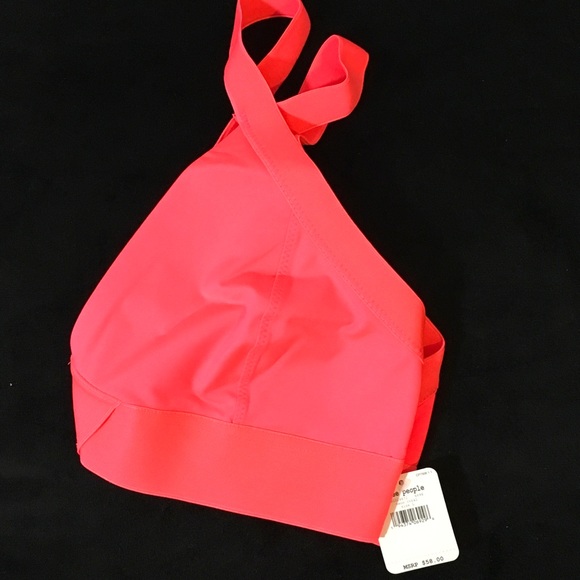 Free People Movement Neon Coral EndGame Sports Bra - Picture 4 of 6